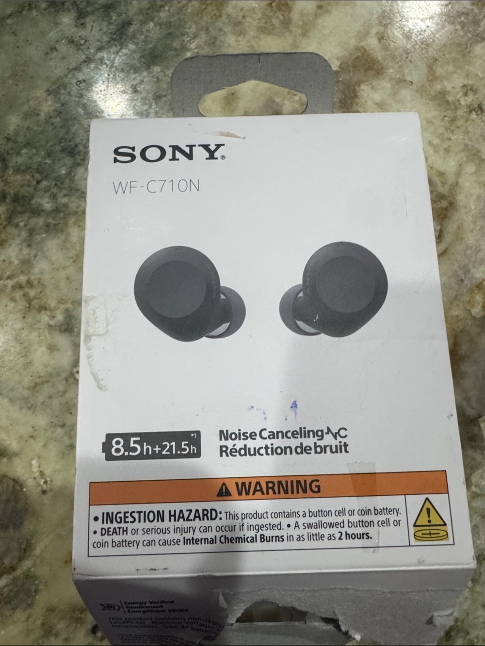 Sony WF-C710N True Wireless Earbuds - Black